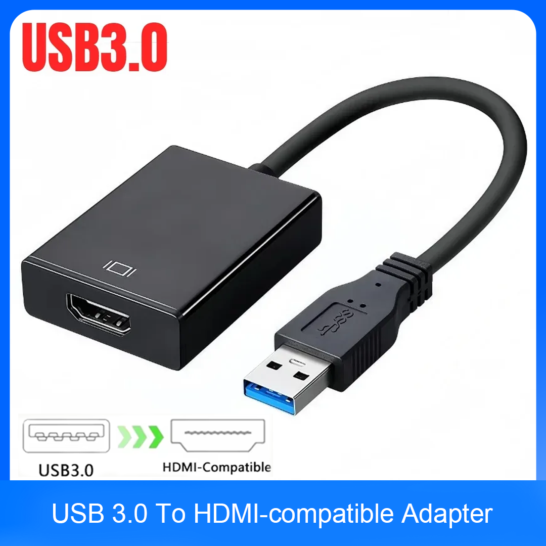 Hdmi Adapter Tablet - USB 3.0 to HDTV‑Compatible Adapter Cable