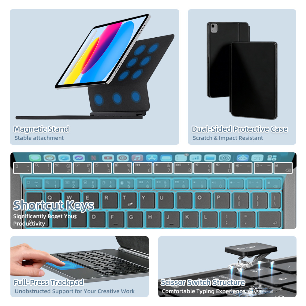 2026 Magic Keyboard with Bluet - огляд і ціна Tablet Ipad Accessories