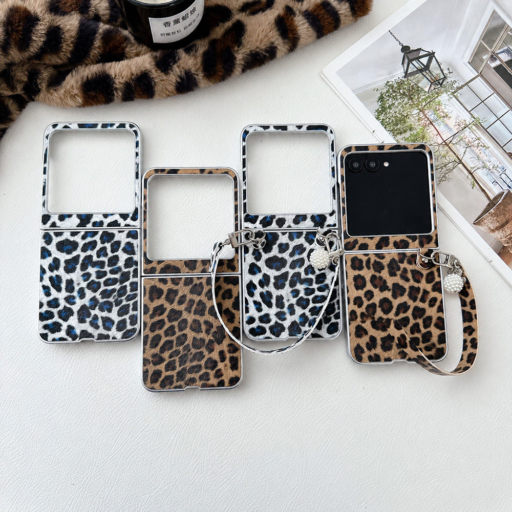 Leopard Print Folding Flip Pho - огляд і ціна Tablet Computer Accessories