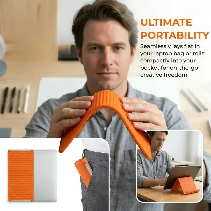 Silicone Foldable Phone Stand  - огляд і ціна Tablet Accessories Gifts