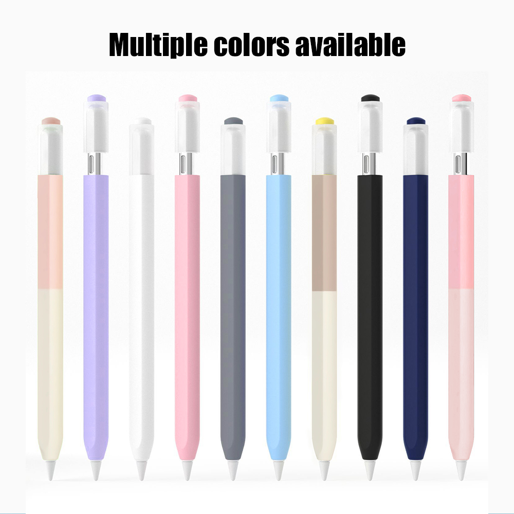 Color Splicing Silicone Pen Ca - огляд і ціна Pen Tablet Accessories