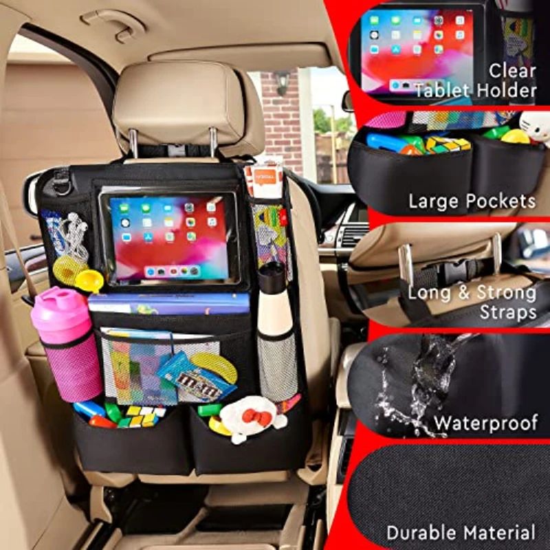 Car Seat Organizer Multifuncti - огляд і ціна Car Accessories Tablet Holder