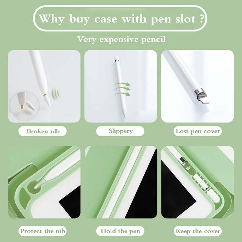 For iPad 10.2 9/8/7/6/ 10th Ge - огляд і ціна Ipad Cover Folio