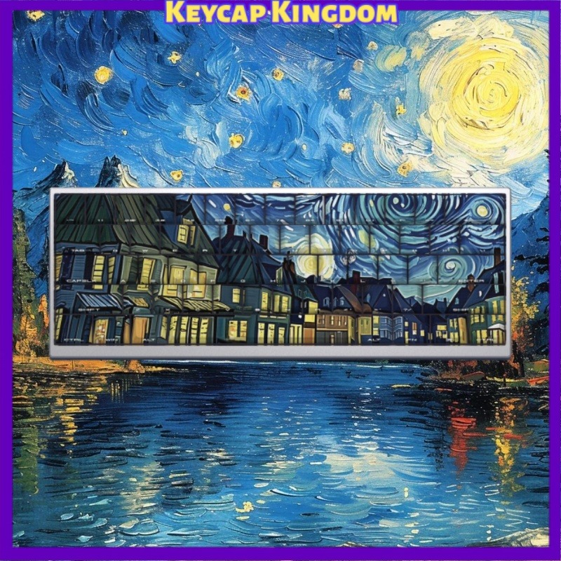 Van Gogh Starry Sky Theme Keyc - огляд і ціна Tablet Accessories Gifts