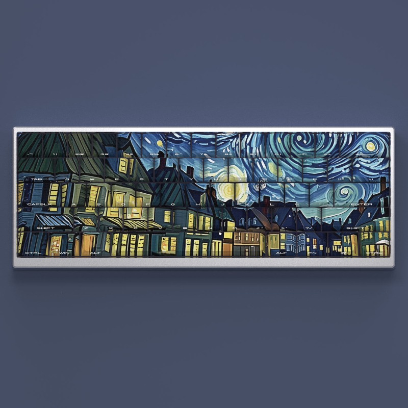 Van Gogh Starry Sky Theme Keyc - огляд і ціна Tablet Accessories Gifts