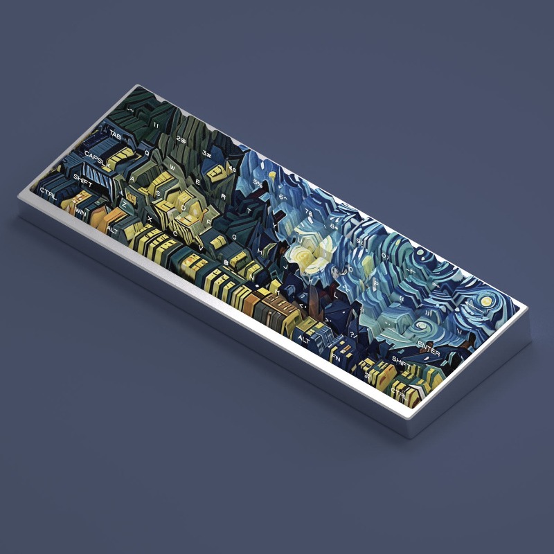 Van Gogh Starry Sky Theme Keyc - огляд і ціна Tablet Accessories Gifts