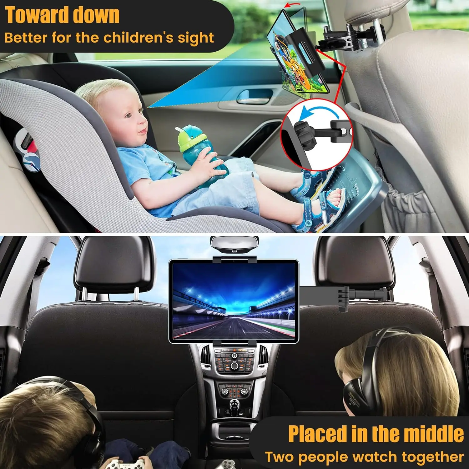 Tablet Holder for Car,ipad Hea - огляд і ціна Car Accessories Tablet Holder