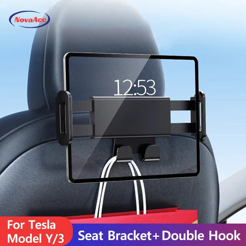 Car Headrest Mount Holder for  - огляд і ціна Car Accessories Tablet Holder