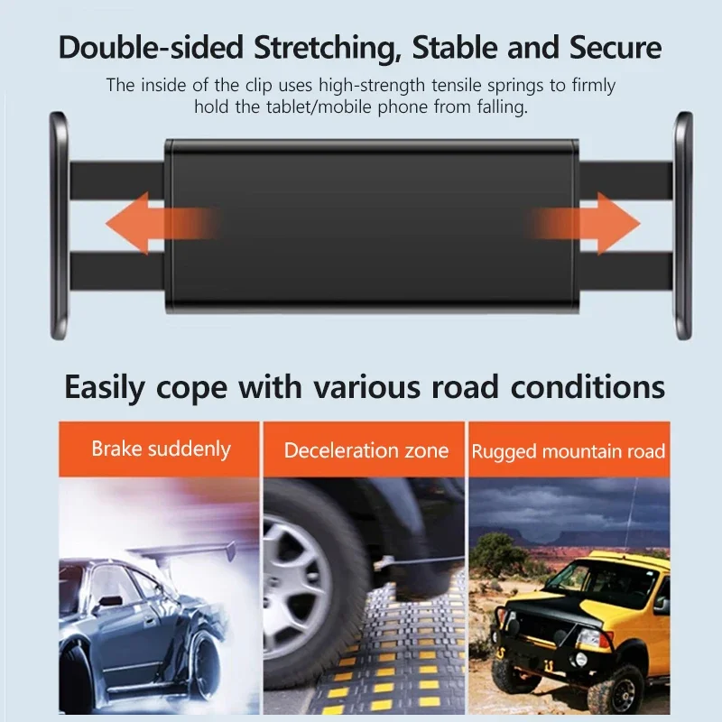 Car Headrest Mount Holder for  - огляд і ціна Car Accessories Tablet Holder