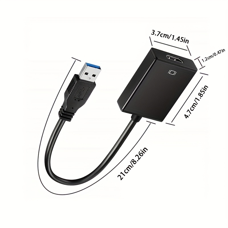 USB 3.0 to HDTV‑Compatible Ada - огляд і ціна Hdmi Adapter Tablet