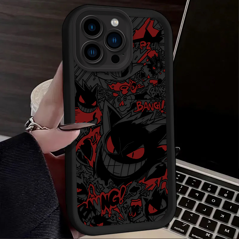 P-Pokemon Gengar Graffiti Phon - огляд і ціна Apple Iphone 15
