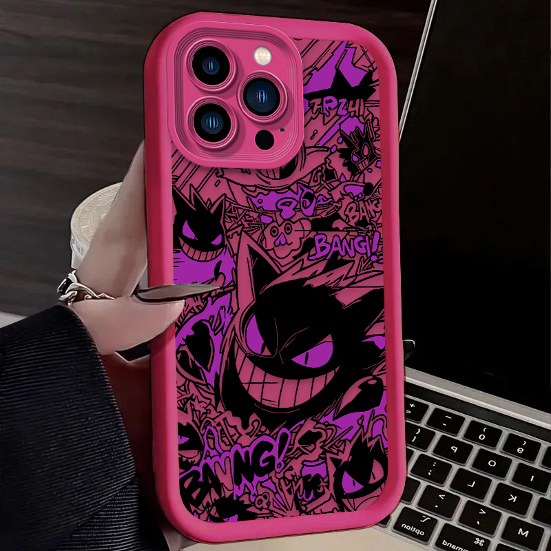 P-Pokemon Gengar Graffiti Phon - огляд і ціна Apple Iphone 15
