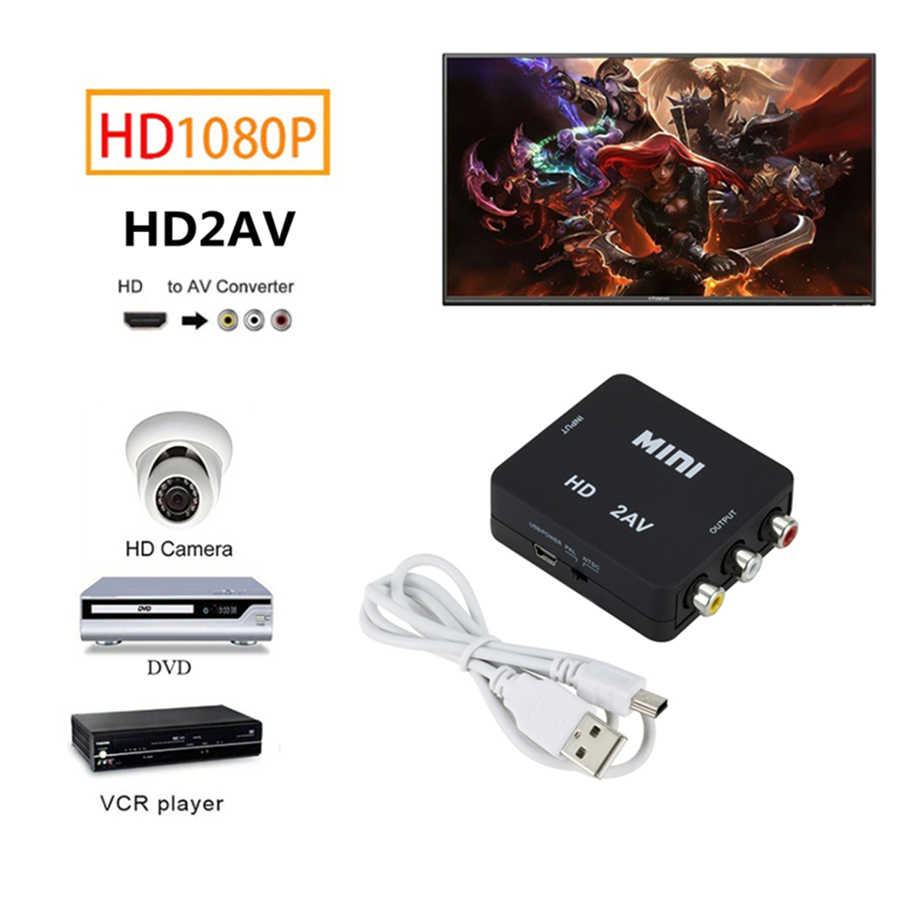 HDMI-compatible to AV RCA Conv - огляд і ціна Hdmi Adapter Tablet
