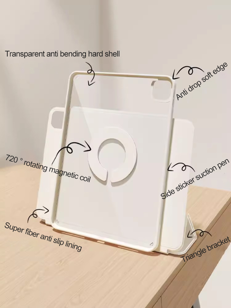 720° Rotate Tablet Case for iP - огляд і ціна Ipad Cover Folio