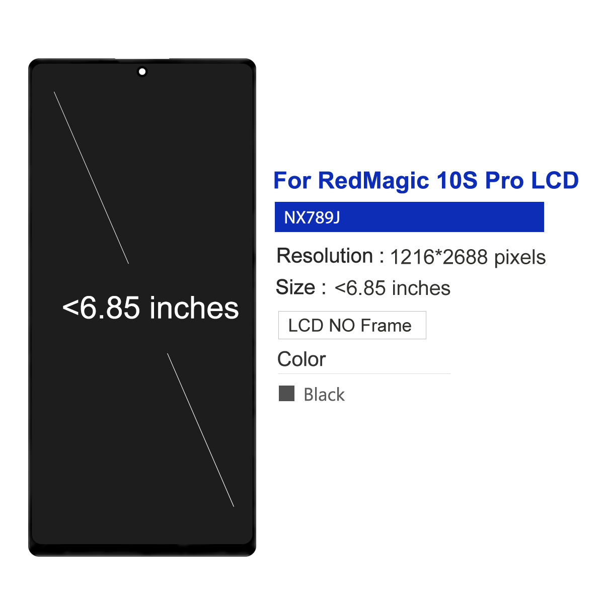 Display for ZTE nubia Z70 Ultr - огляд і ціна Redmagic Tablet Accessories