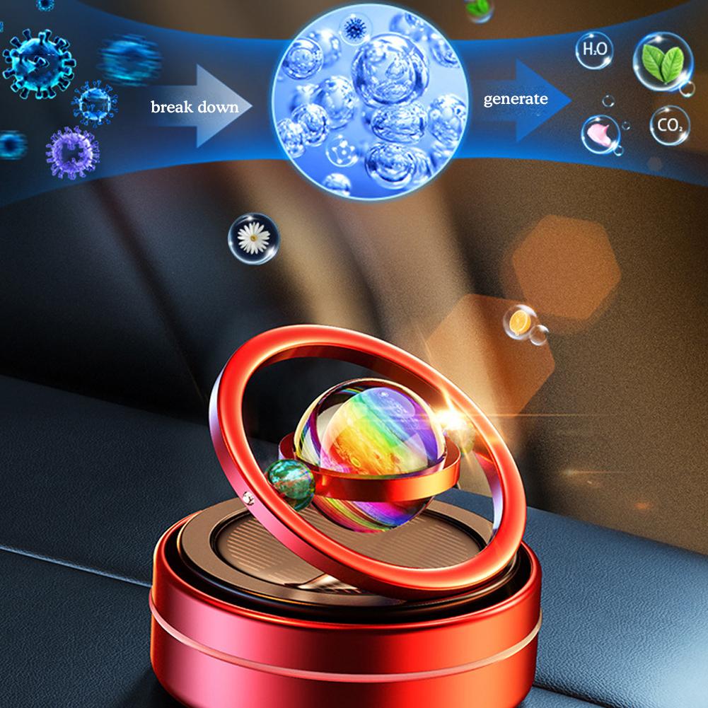 Solar Rotating Car Aromatherap - огляд і ціна Tablet Accessories Gifts