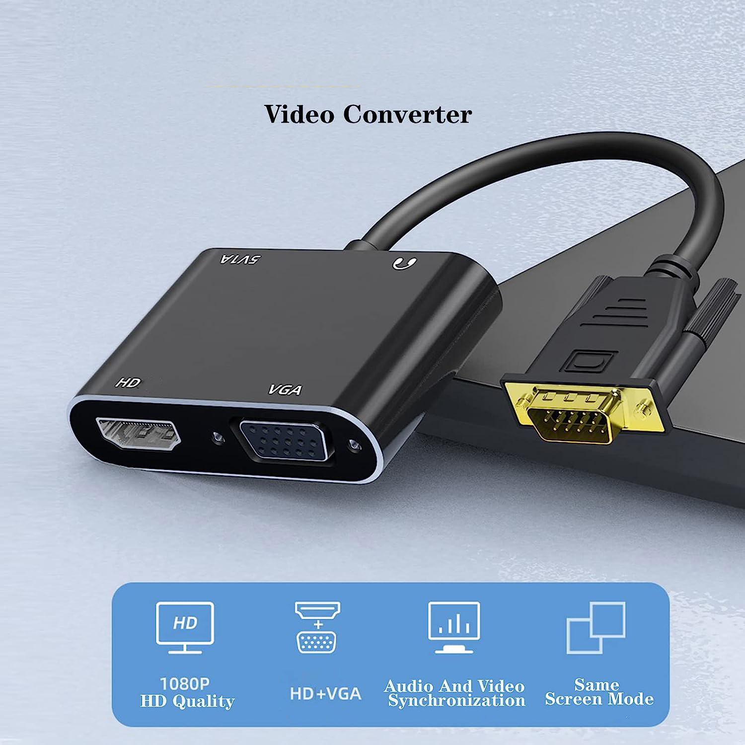 VGA(Host) to VGA/HDMI-compatib - огляд і ціна Hdmi Adapter Tablet
