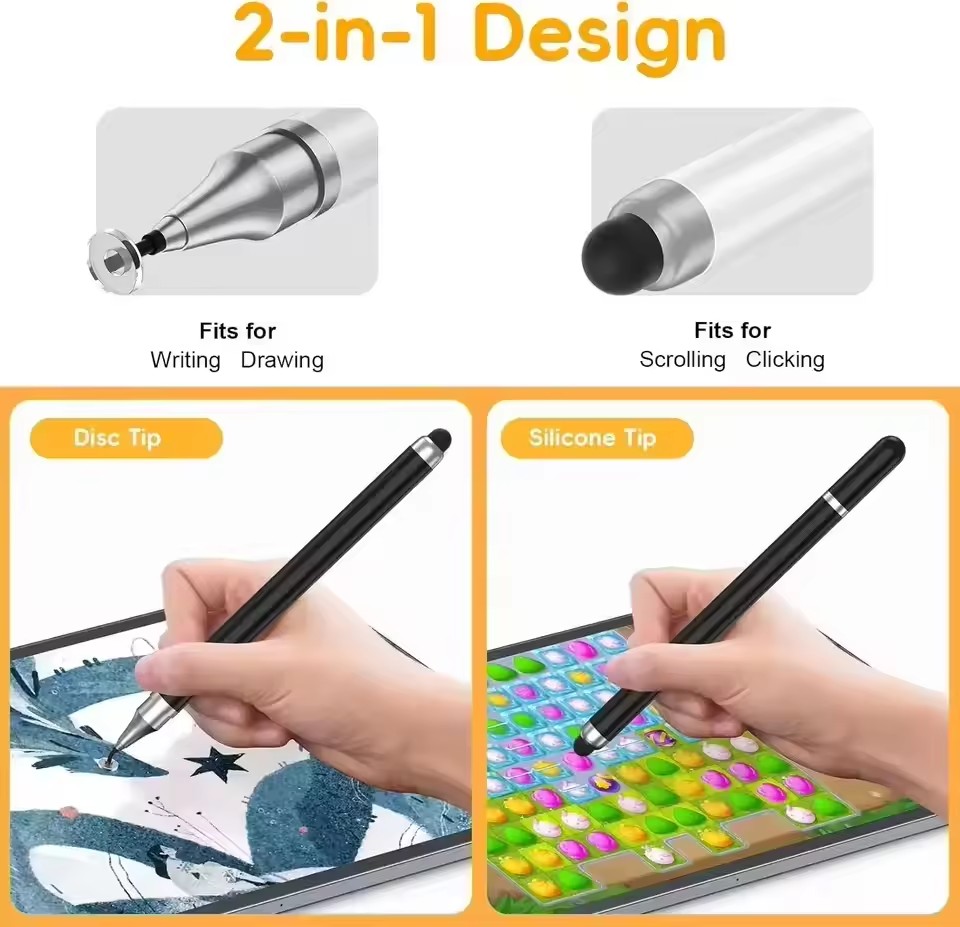2 in 1 Universal Stylus Pen Fo - огляд і ціна Tablet Ipad Accessories
