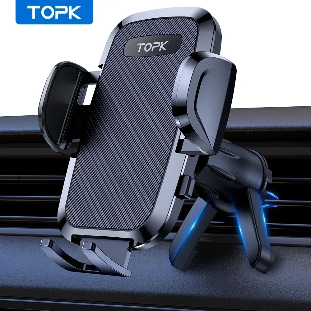 TOPK D36T Gravity Car Phone Ho - огляд і ціна Car Accessories Tablet Holder